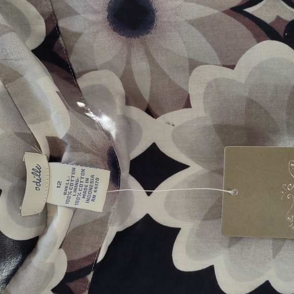 Anthropologie Odille Floral Skirt 12 NWT - Picture 3 of 6